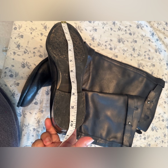 Franco Sarto Black Leather Boots - Picture 12 of 12